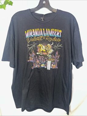 Miranda Lambert Velvet Rodeo Graphic Tee - Black